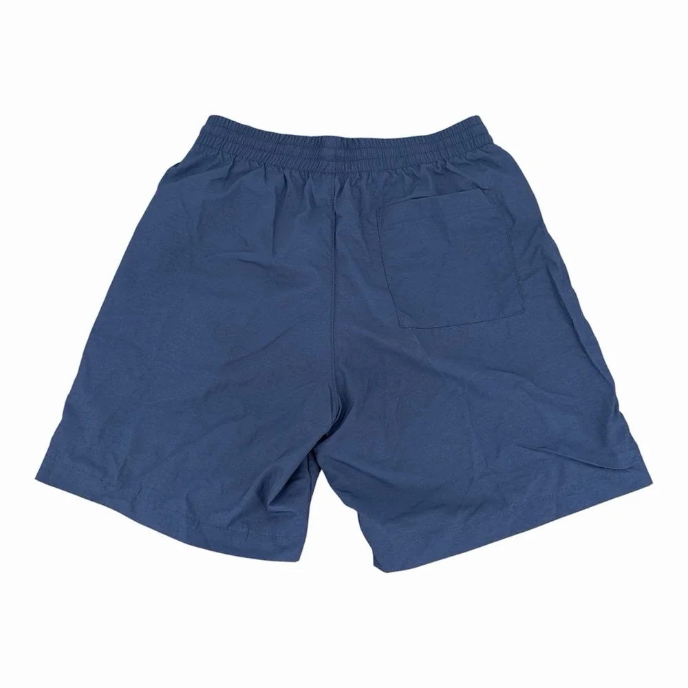 adidas Treefoil‎ Essential Woven 7in Shorts Men Navy Athletic Drawstring JW6015